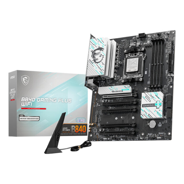 MSI MSI B840 GAMING PLUS WIFI moederbord AMD B840 Socket AM5 ATX