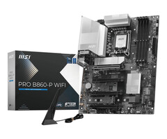 MSI MSI PRO B860-P WIFI moederbord Intel B860 LGA 1851 (Socket V1) ATX