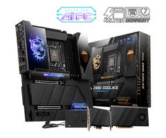 MSI MSI MEG Z890 GODLIKE moederbord Intel Z890 LGA 1851 (Socket V1) ATX