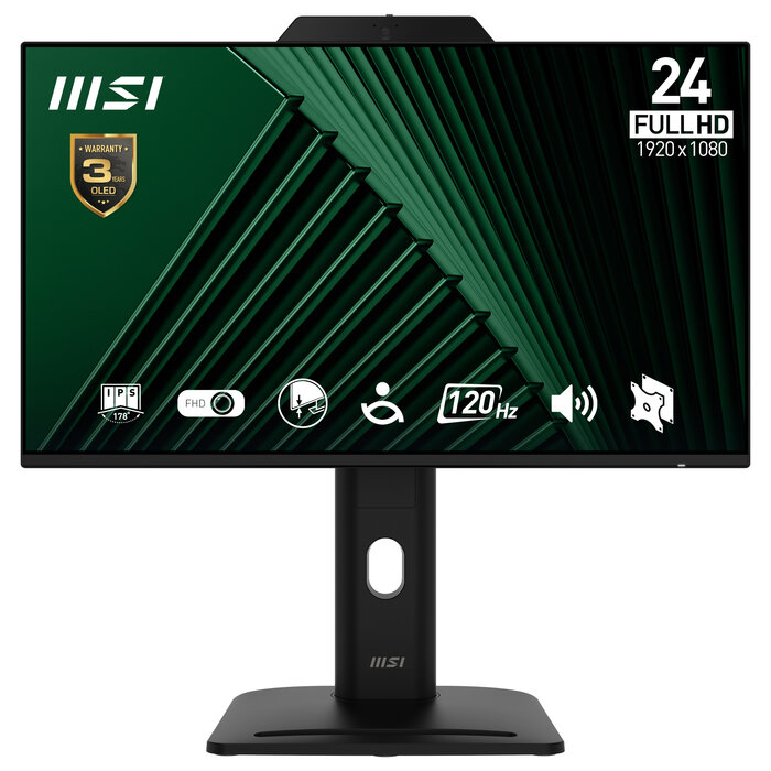 MSI MSI Pro MP242PMGDE computer monitor 60,5 cm (23.8") 1920 x 1080 Pixels Full HD LCD Zwart