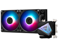 MSI MSI MAG Coreliquid I240 Computer behuizing Alles-in-één vloeistofkoeler 12 cm Zwart 1 stuk(s)