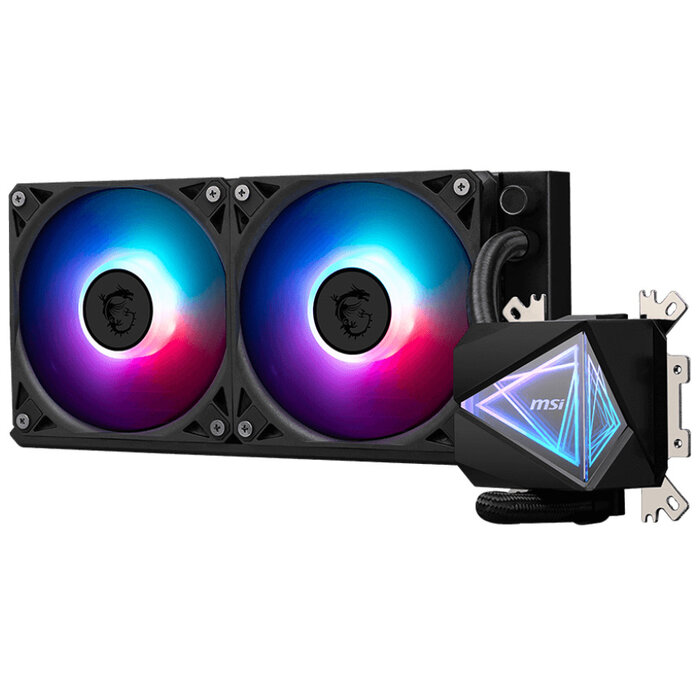 MSI MSI MAG Coreliquid I240 Computer behuizing Alles-in-één vloeistofkoeler 12 cm Zwart 1 stuk(s)