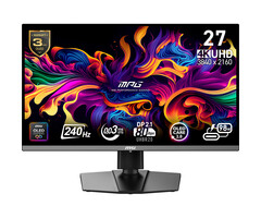 MSI MSI MPG 272URXDE QD-OLED computer monitor 67,3 cm (26.5") 3840 x 2160 Pixels 4K Ultra HD Zwart