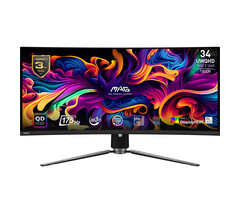 MSI MSI MAG 341CQPDE QD-OLED computer monitor 86,4 cm (34") 3440 x 1440 Pixels UltraWide Quad HD Zwart