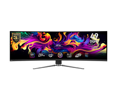 MSI MSI MPG 491CQPDE QD-OLED computer monitor 124,5 cm (49") 5120 x 1440 Pixels Dual QHD Zwart