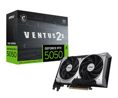 MSI MSI GEFORCE RTX 5050 8G VENTUS 2X OC videokaart NVIDIA 8 GB GDDR6