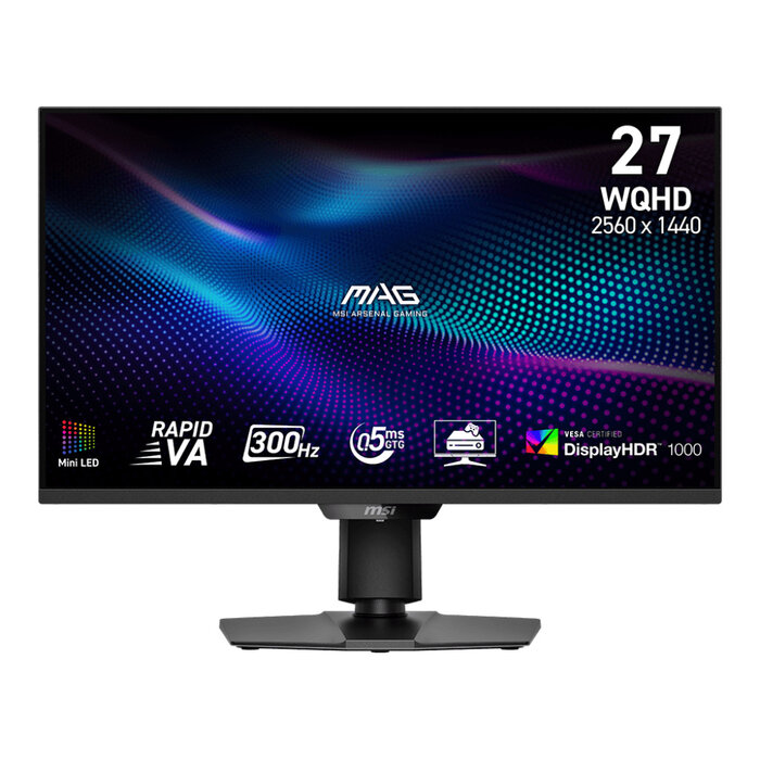 MSI MSI MAG 274QPFDE X30MV computer monitor 68,6 cm (27") 2560 x 1440 Pixels Wide Quad HD LCD Zwart