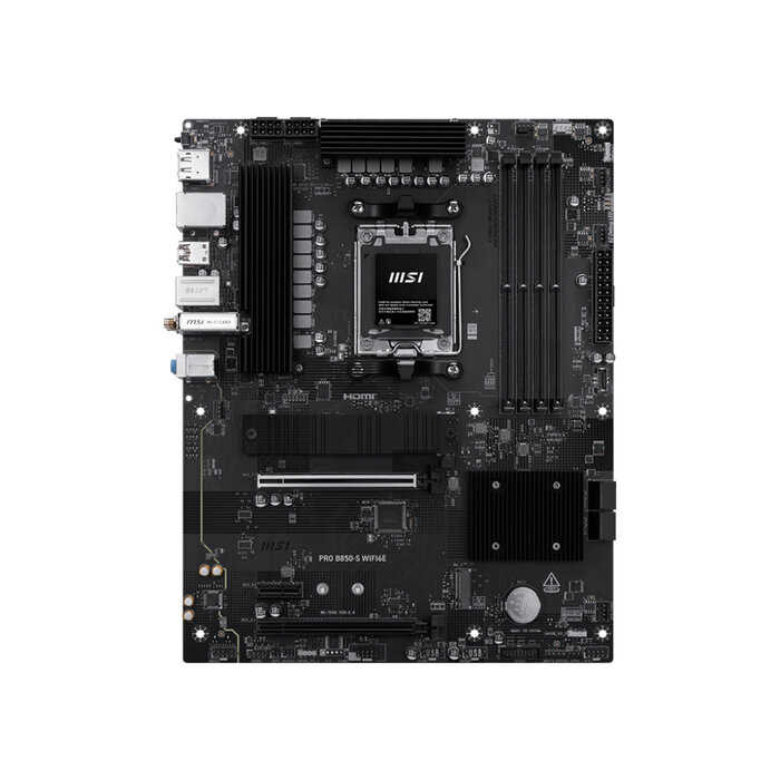 MSI MSI PRO B850-S WIFI6E moederbord AMD B850 Socket AM5 ATX