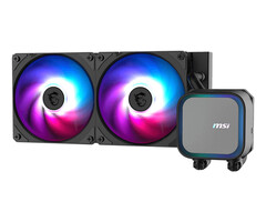MSI MSI MAG Coreliquid A13 240 Moederbord, Processor Alles-in-één vloeistofkoeler 12 cm Zwart 1 stuk(s)