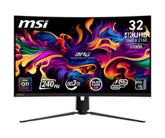 MSI MSI MPG 321CURXDE QD-OLED computer monitor 80 cm (31.5") 3840 x 2160 Pixels 4K Ultra HD Zwart