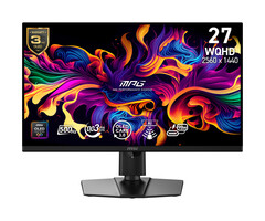 MSI MSI MPG 271QRDE QD-OLED X50 computer monitor 67,3 cm (26.5") 2560 x 1440 Pixels Wide Quad HD Zwart