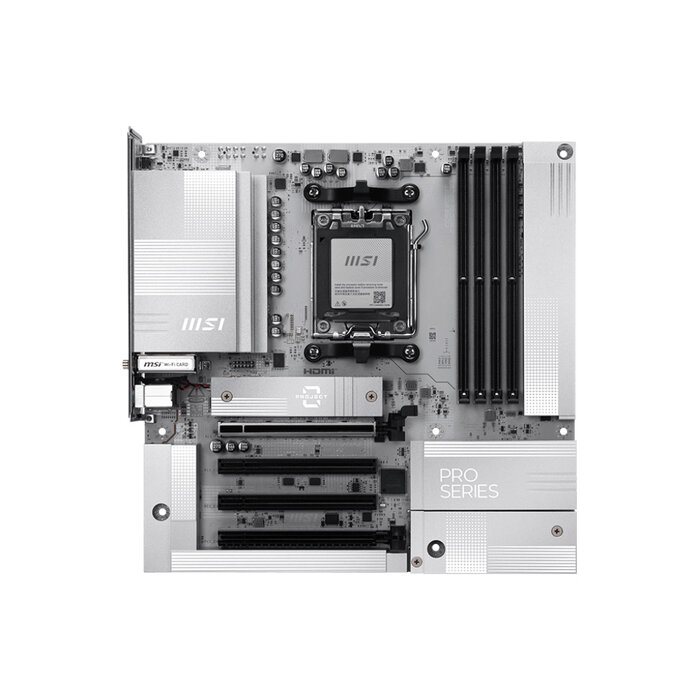 MSI MSI AM5 PRO B850M-A WIFI PZ M-ATX AMD B850 Socket AM5 micro ATX