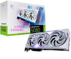 MSI MSI GAMING GEFORCE RTX 5080 16G TRIO OC WHITE videokaart NVIDIA 16 GB GDDR7
