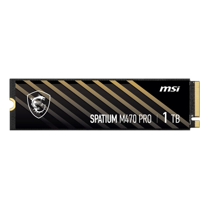 MSI MSI Spatium M470 PRO PCIe 4.0 NVMe M.2 1TB PCI Express 4.0 3D NAND