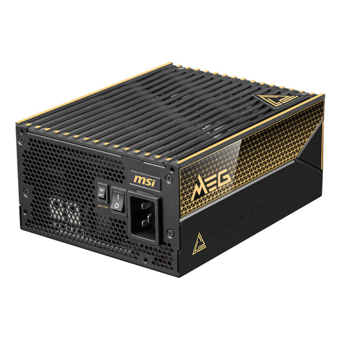 MSI MSI MEG Ai1600T PCIE5 power supply unit 1600 W 24-pin ATX ATX Zwart