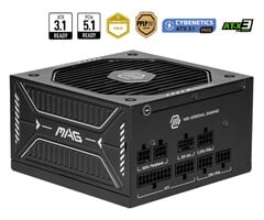 MSI MSI MAG A750GLS PCIE5 power supply unit 750 W 24-pin ATX ATX Zwart