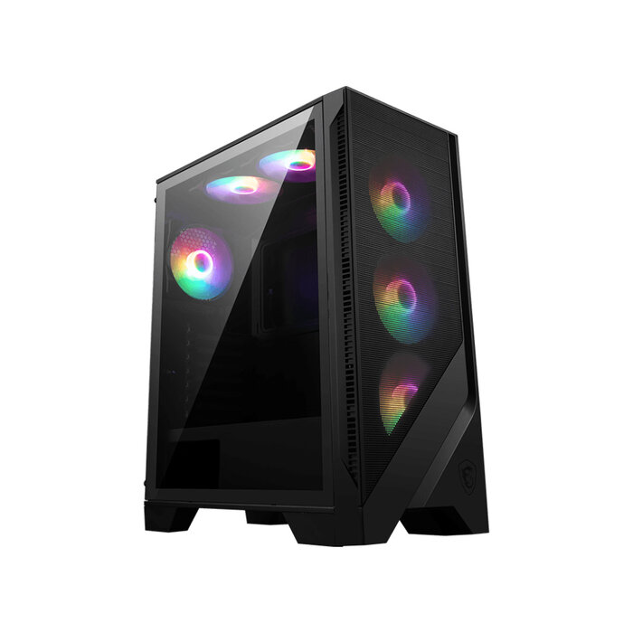 MSI MSI MAG Forge 120A AIRFLOW Midi Tower Zwart, Transparant