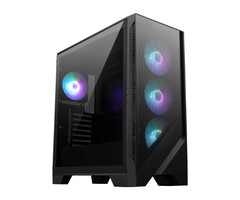 MSI MSI MAG Forge 320R AIRFLOW Micro Tower Zwart, Transparant
