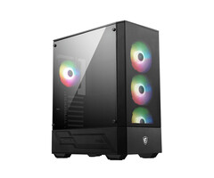 MSI MSI MAG Forge 112R Midi Tower Zwart, Transparant