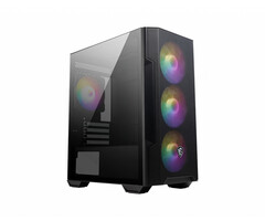MSI MSI MAG Forge M100R Midi Tower Zwart, Transparant
