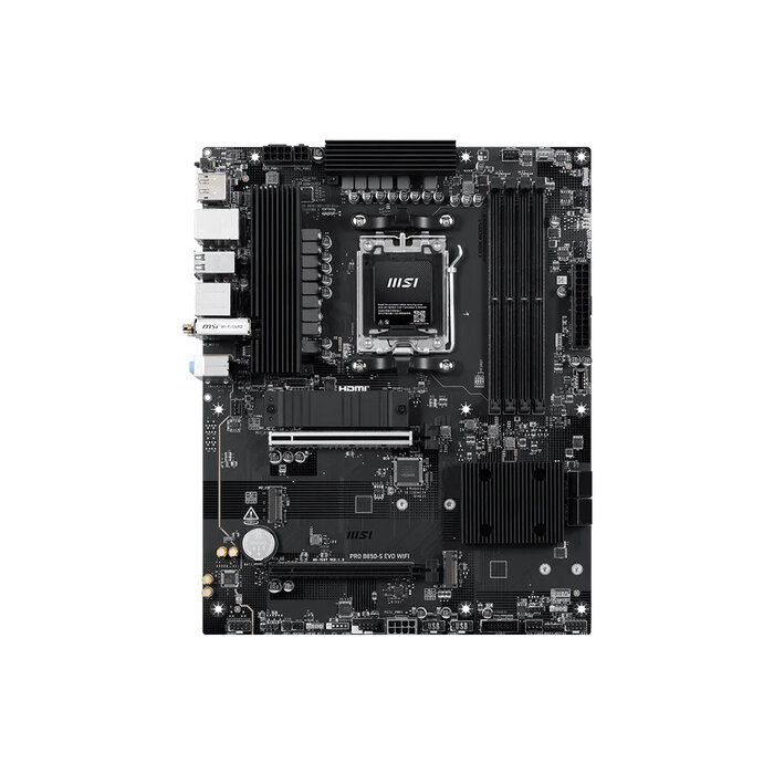 MSI MSI PRO B850-S EVO WIFI moederbord AMD B850 Socket AM5 ATX