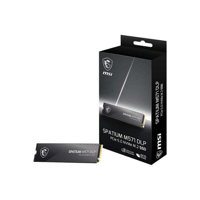MSI MSI SPATIUM M571 DLP PCIe 5.0 NVMe M.2 4T internal solid state drive 4 TB PCI Express 5.0 3D NAND