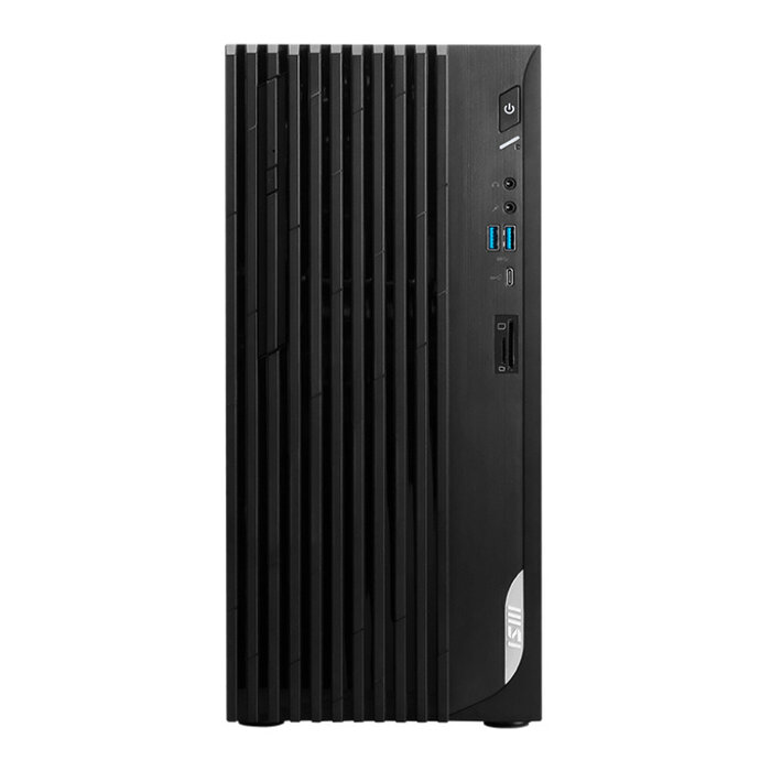 MSI MSI Pro DP180 14A-1066AT Intel® Core™ i5 i5-14400 8 GB DDR4-SDRAM 512 GB SSD Windows 11 Pro Desktop PC Zwart