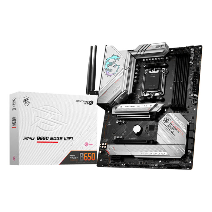 MSI MSI MPG B650 EDGE WIFI moederbord AMD B650 Socket AM5 ATX