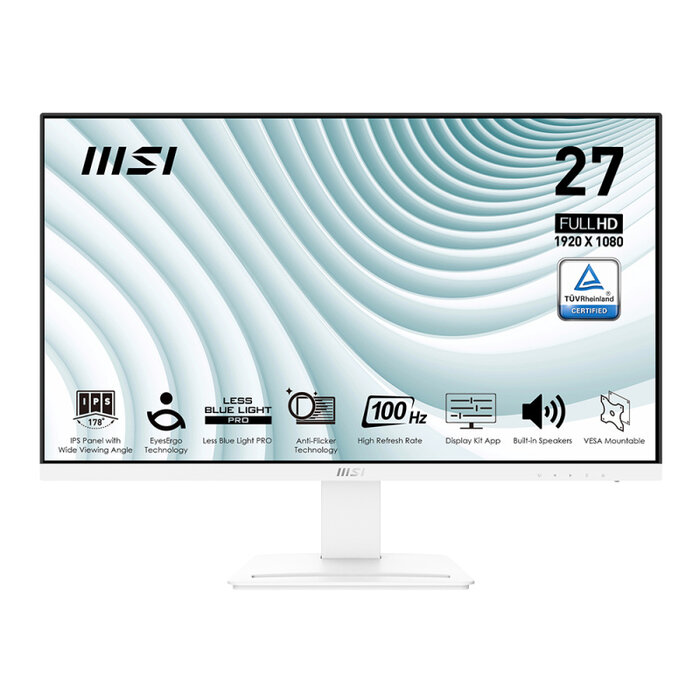 MSI MSI Pro MP273AWDE computer monitor 68,6 cm (27") 1920 x 1080 Pixels Full HD LCD Wit