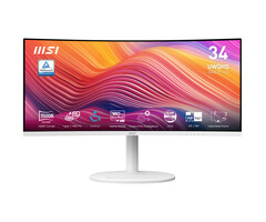 MSI MSI Modern MD342CQPWDE computer monitor 86,4 cm (34") 3440 x 1440 Pixels UltraWide Quad HD LCD Wit