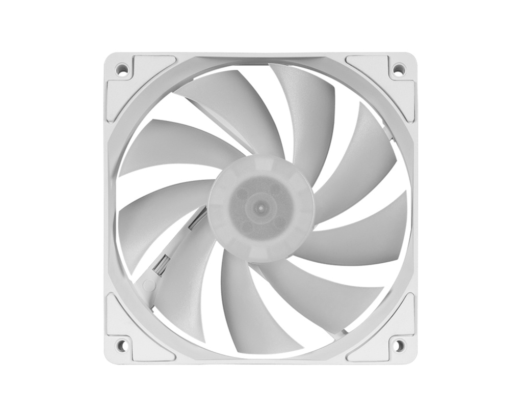 MSI MSI MAG F120 ARGB WHITE x1 Computer behuizing Ventilator 12 cm Wit 1 stuk(s)