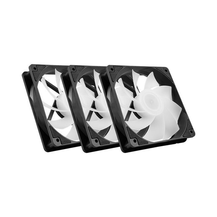 MSI MSI MAG F120 ARGB x3 Computer behuizing Ventilator 12 cm Zwart 3 stuk(s)