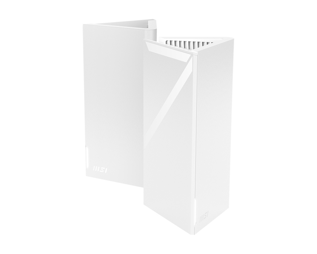 MSI MSI Roamii BE Lite Mesh System 2-pack Dual-band (2.4 GHz / 5 GHz) Wi-Fi 7 (802.11be) Wit 3 Intern