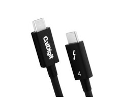 CalDigit CalDigit TB4-A20B-540 Thunderbolt-kabel 2 m 40 Gbit/s Zwart