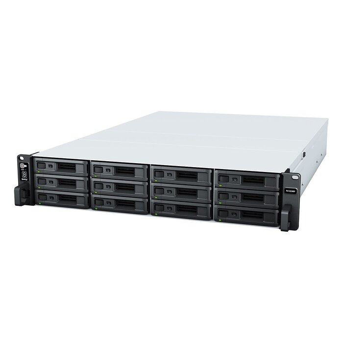 Synology Synology RX1225RP disk array Rack (2U) Zwart, Zilver