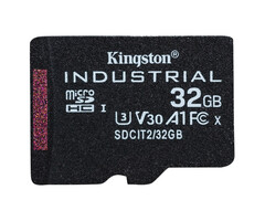 Kingston Kingston Technology 32GB microSDHC Industrial C10 A1 pSLC-kaart enkele verpakking zonder adapter