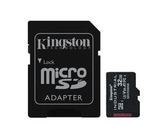 Kingston Kingston Technology 32GB microSDHC Industrial C10 A1 pSLC-kaart + SD-adapter