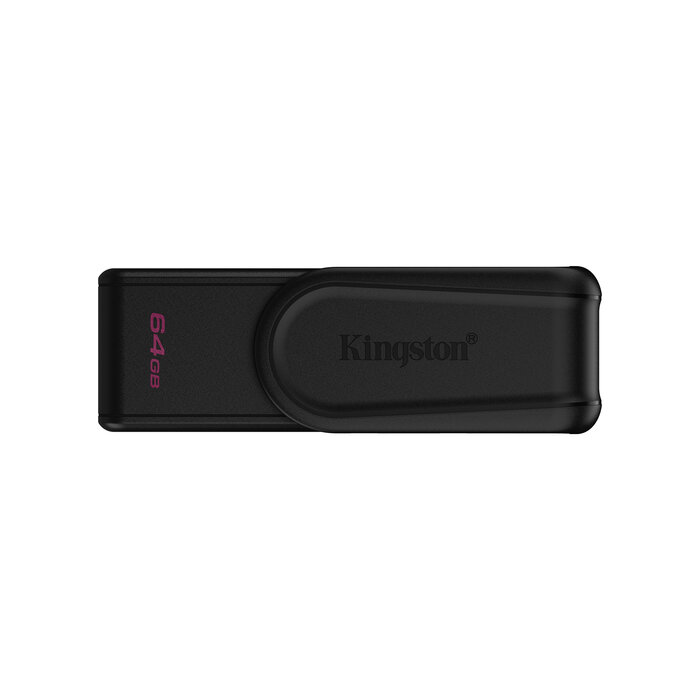 Kingston Kingston Technology DataTraveler 64GB Portable USB 3.2 Gen 1 Exodia S (Black/Black)