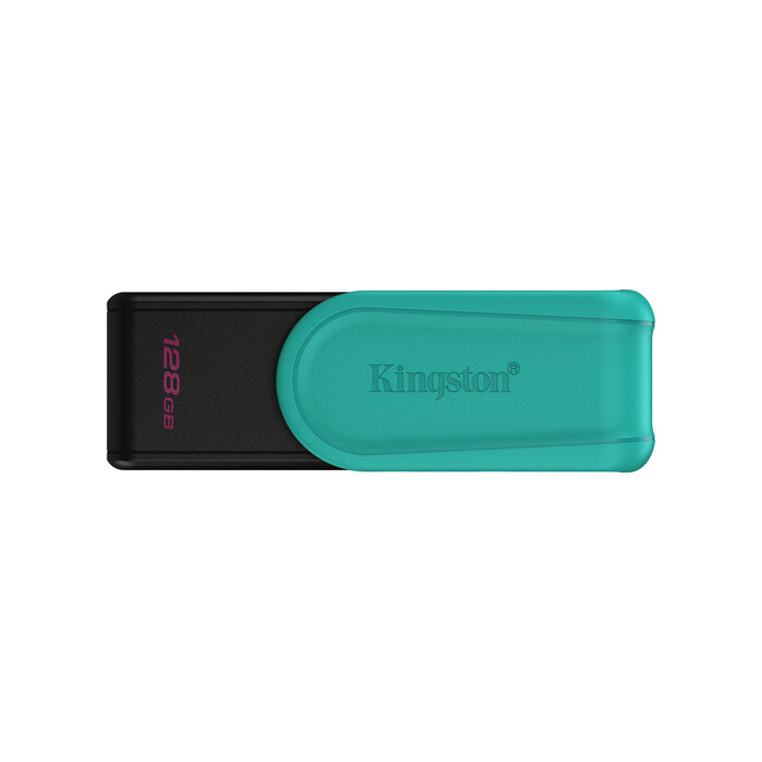 Kingston Kingston Technology DataTraveler 128GB Portable USB 3.2 Gen 1 Exodia S (Black/Turquoise)