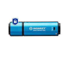 Kingston Kingston Technology IronKey 16GB USB-C Vault Privacy 50C AES-256 versleuteling, FIPS 197