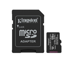 Kingston Kingston Technology 128GB microSDXC Industrial C10 A1 pSLC-kaart + SD-adapter