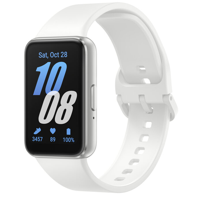 Samsung Samsung Galaxy Fit3 4,06 cm (1.6") AMOLED 40 mm Digitaal 256 x 402 Pixels Touchscreen Zilver