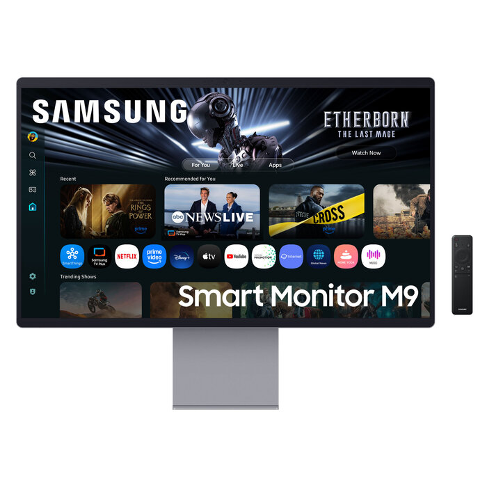 Samsung Samsung M90SF computer monitor 81,3 cm (32") 3840 x 2160 Pixels 4K Ultra HD OLED Zilver