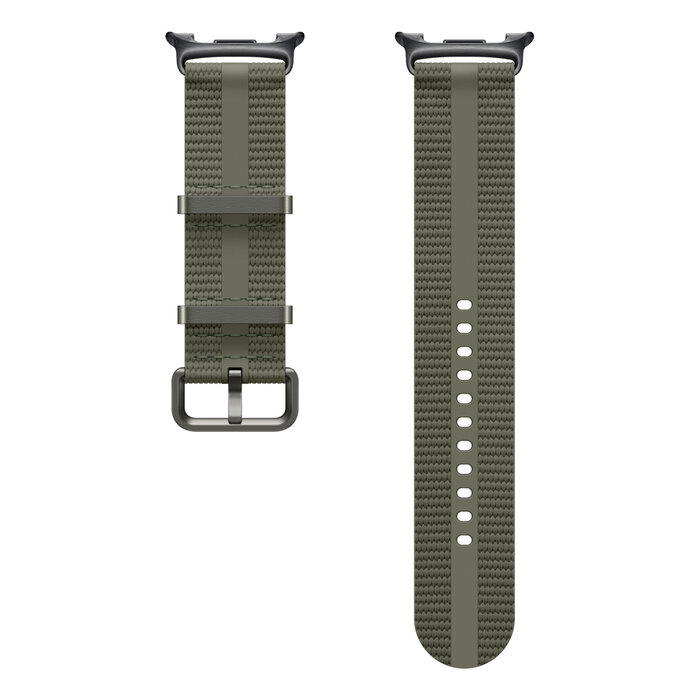 Samsung Samsung ET-SOL33LGEGEU slimme draagbare accessoire Band Groen Nylon, Textiel