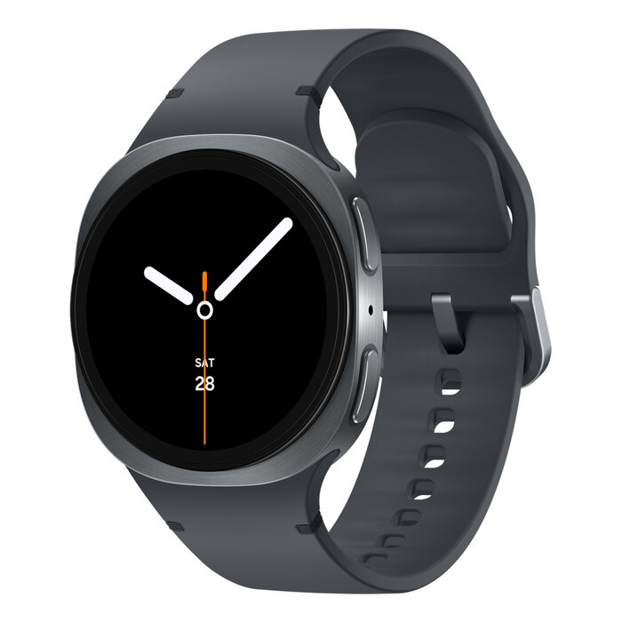Samsung Samsung Galaxy Watch 8 3,3 cm (1.3") AMOLED 40 mm Digitaal 438 x 438 Pixels Touchscreen 4G Grafiet Wifi GPS