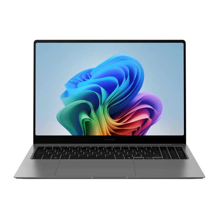 Samsung Samsung NP960XHAA-EXP Intel Core Ultra 5 256V Laptop 40,6 cm (16") Touchscreen 2.8K 16 GB LPDDR5x-SDRAM 512 GB SSD Wi-Fi 7 (802.11be) Windows 11 Home Grijs