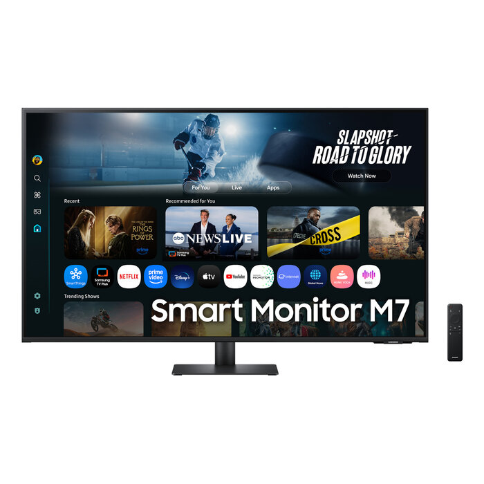 Samsung M7 M70F computer monitor 109,2 cm (43") 3840 x 2160 Pixels 4K Ultra HD LCD Zwart