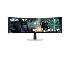 Samsung Samsung S49DG910SU computer monitor 124,5 cm (49") 5120 x 1440 Pixels Dual QHD OLED Zilver