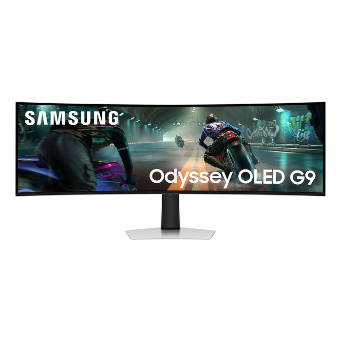 Samsung Samsung S49DG910SU computer monitor 124,5 cm (49") 5120 x 1440 Pixels Dual QHD OLED Zilver