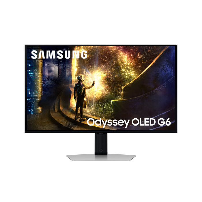 Samsung Samsung S27DG610SU computer monitor 68,6 cm (27") 2560 x 1440 Pixels Quad HD OLED Zilver